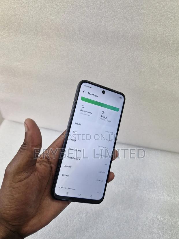 Infinix Hot 50i 256 GB Gray - thumbnail 7