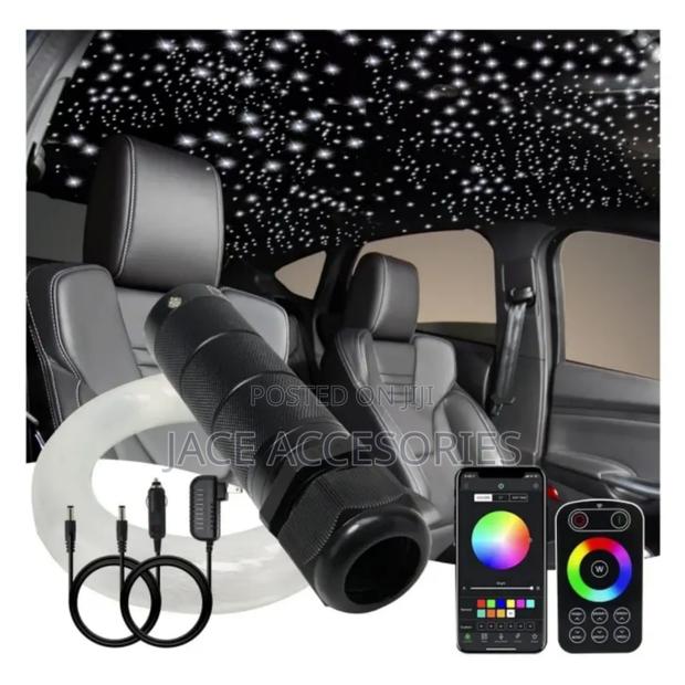 Car / Room Wrgb 6w Fibre Optic Ceiling Star Lights