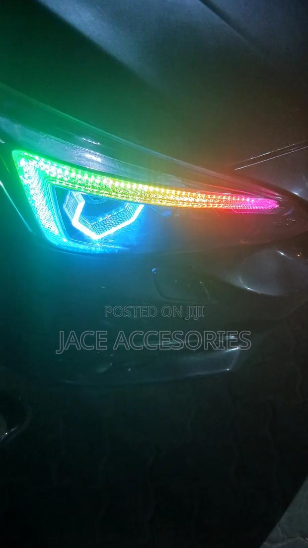 Car 5d Hexagon Angel Eye Ring Drl - thumbnail 2