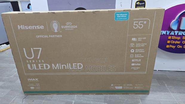 Hisense 55u7n 55 Inch Mini-led Uled Vidaa Smart Tv