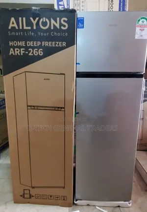 Ailyons Arf-266 Double Door Energy Saver 266l Fridge