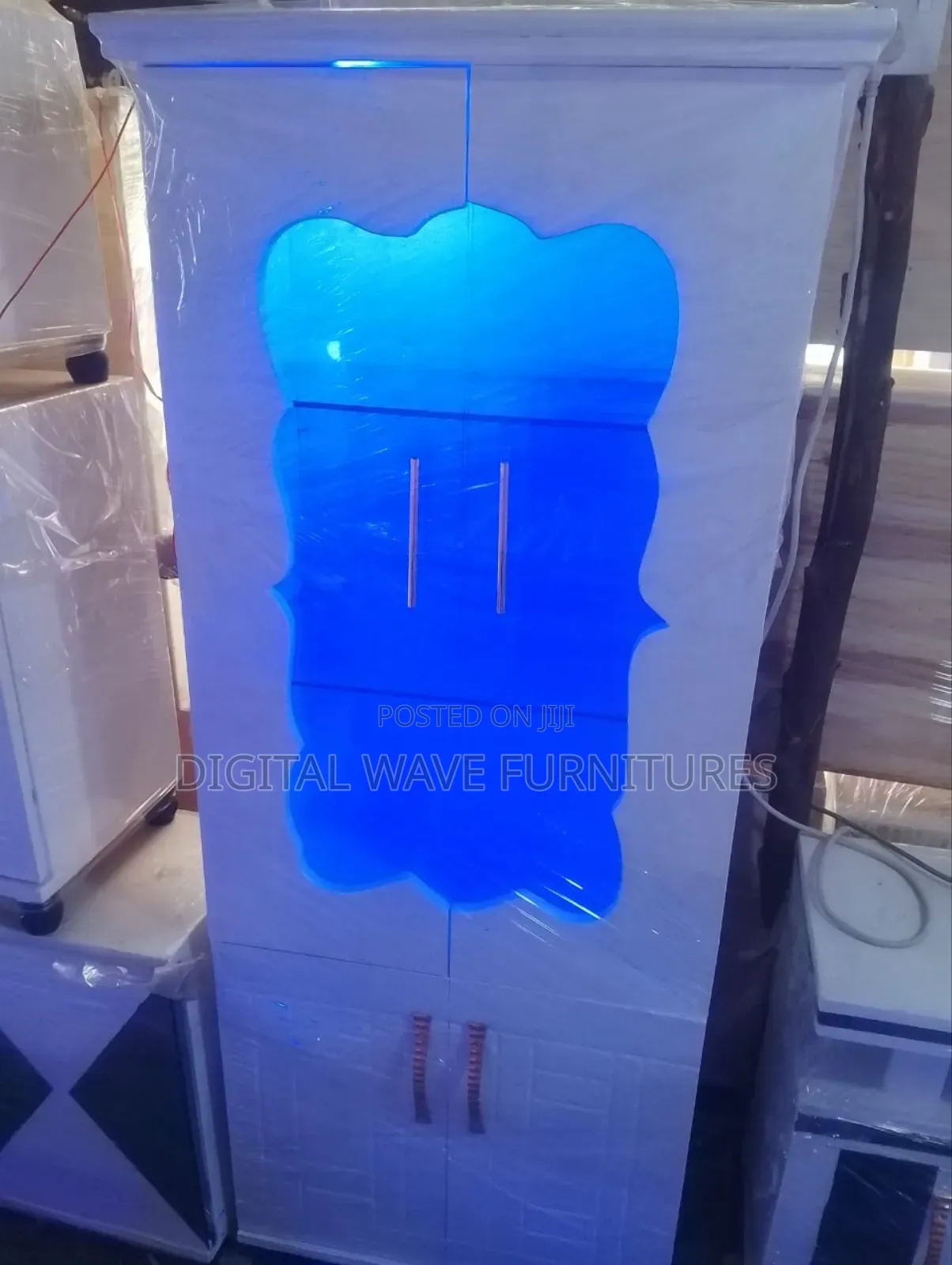 Led Blue Cupboard S