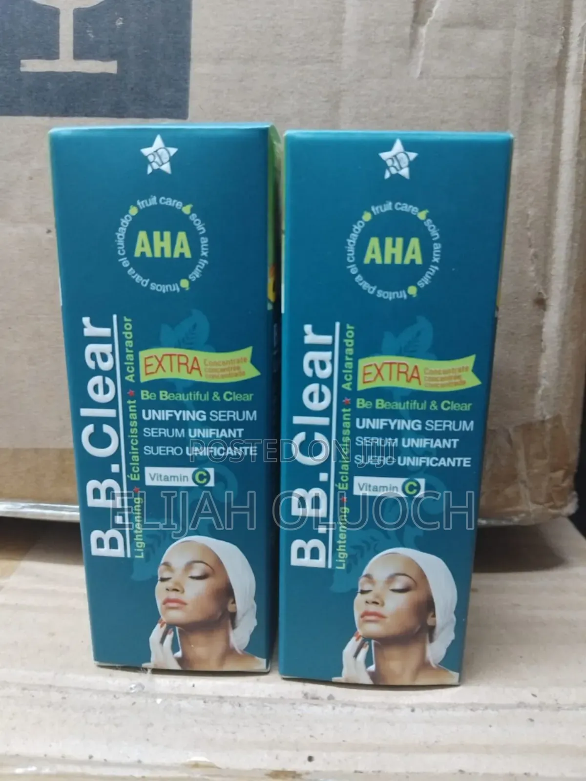 Bb Clear Aha Vitamin C Unifying Knuckles Spots Sun Serum