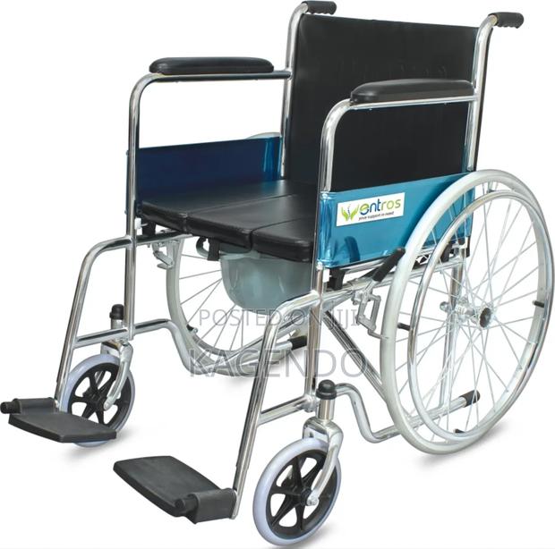 Standard Commode Wheelchair - main view