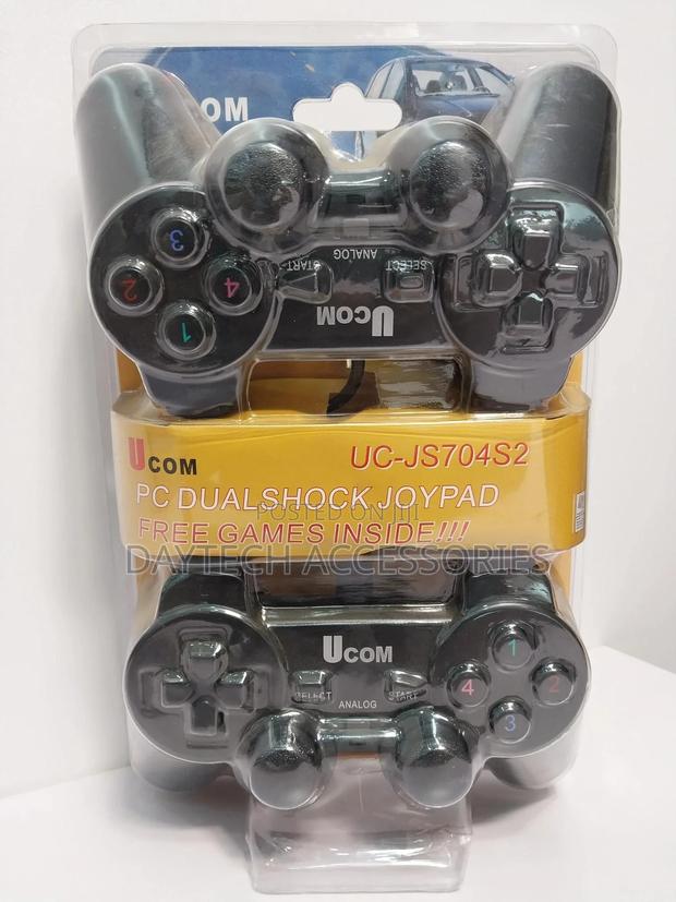 Ucom 2-in-1 Pc Dual Shock Twin Joypad Wired Usb Controller - main view