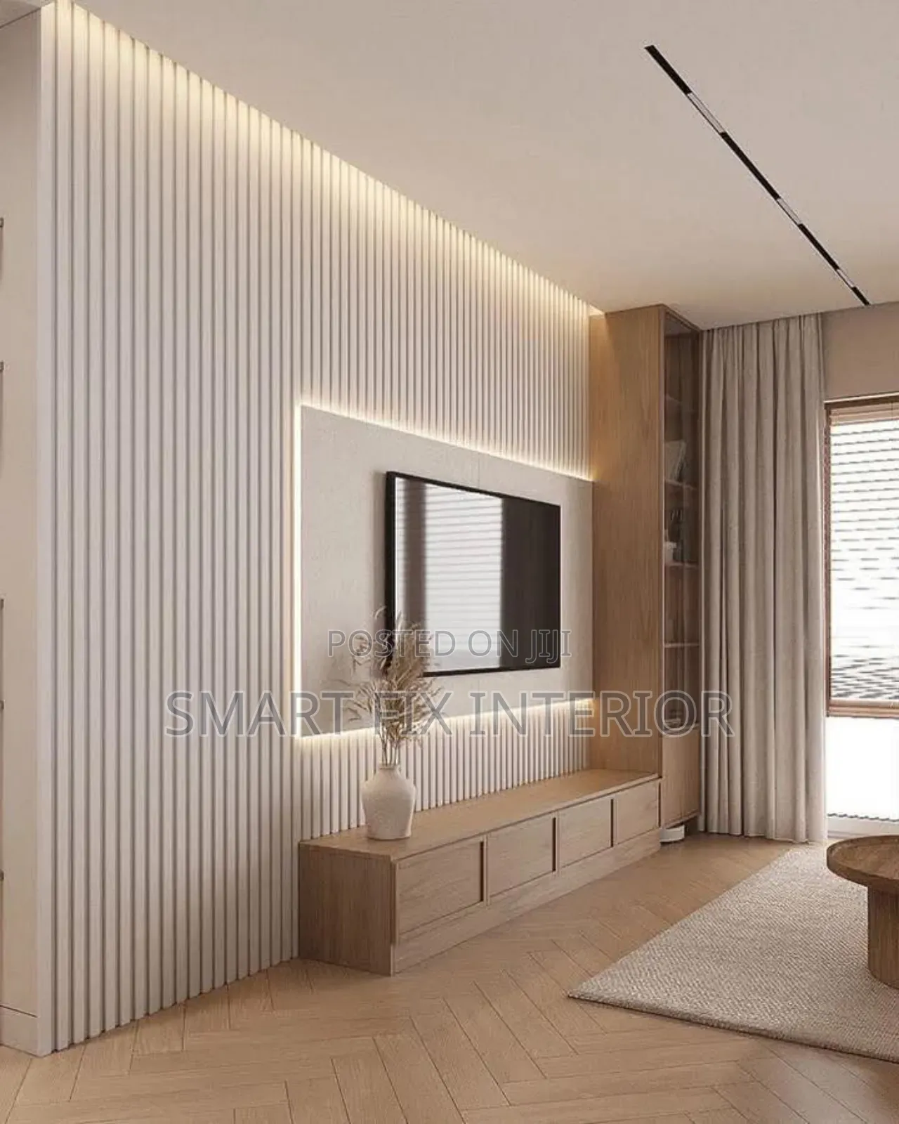 Modern Tv Stand/Fireplace Design and Installation/Decor