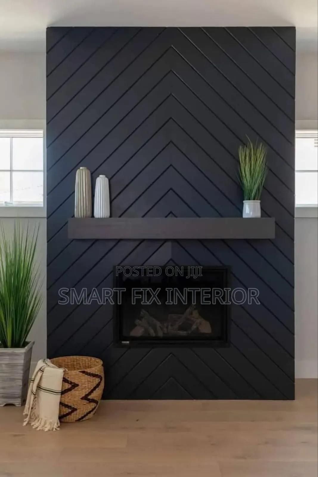 Modern Tv Stand/Fireplace Design and Installation/Decor