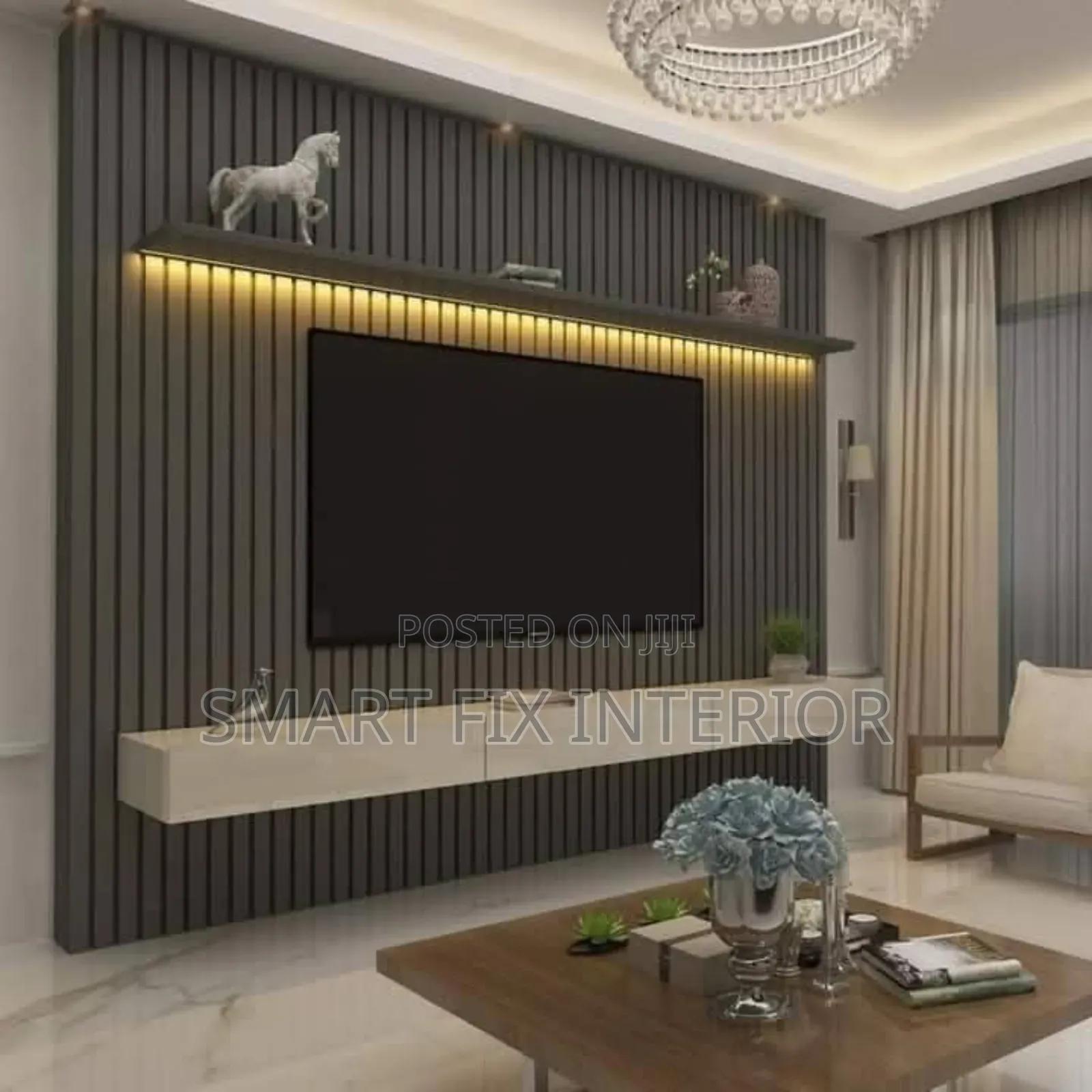 Modern Tv Stand/Fireplace Design and Installation/Decor