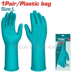 Total PVC Gloves Cleaning Dish Washing Gloves Heavy Duty