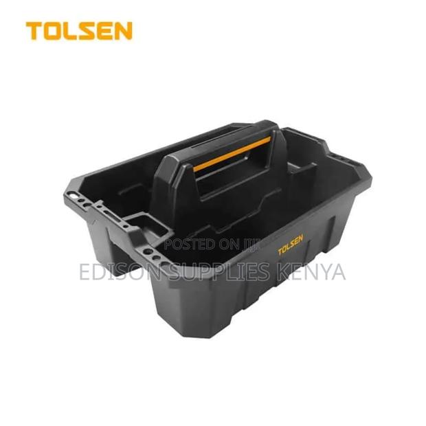 Tool Box Tolsen Toolbox Open Top Plastic Tools Storage - main view