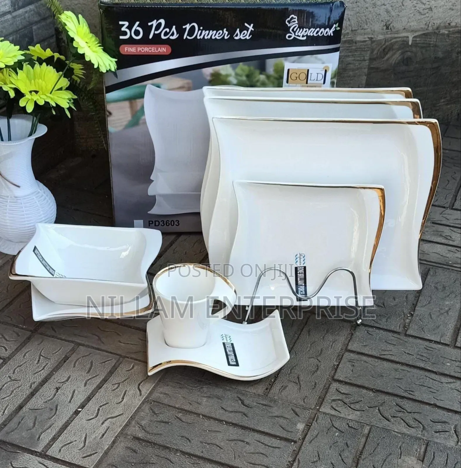 36 PCS Dinner Set*