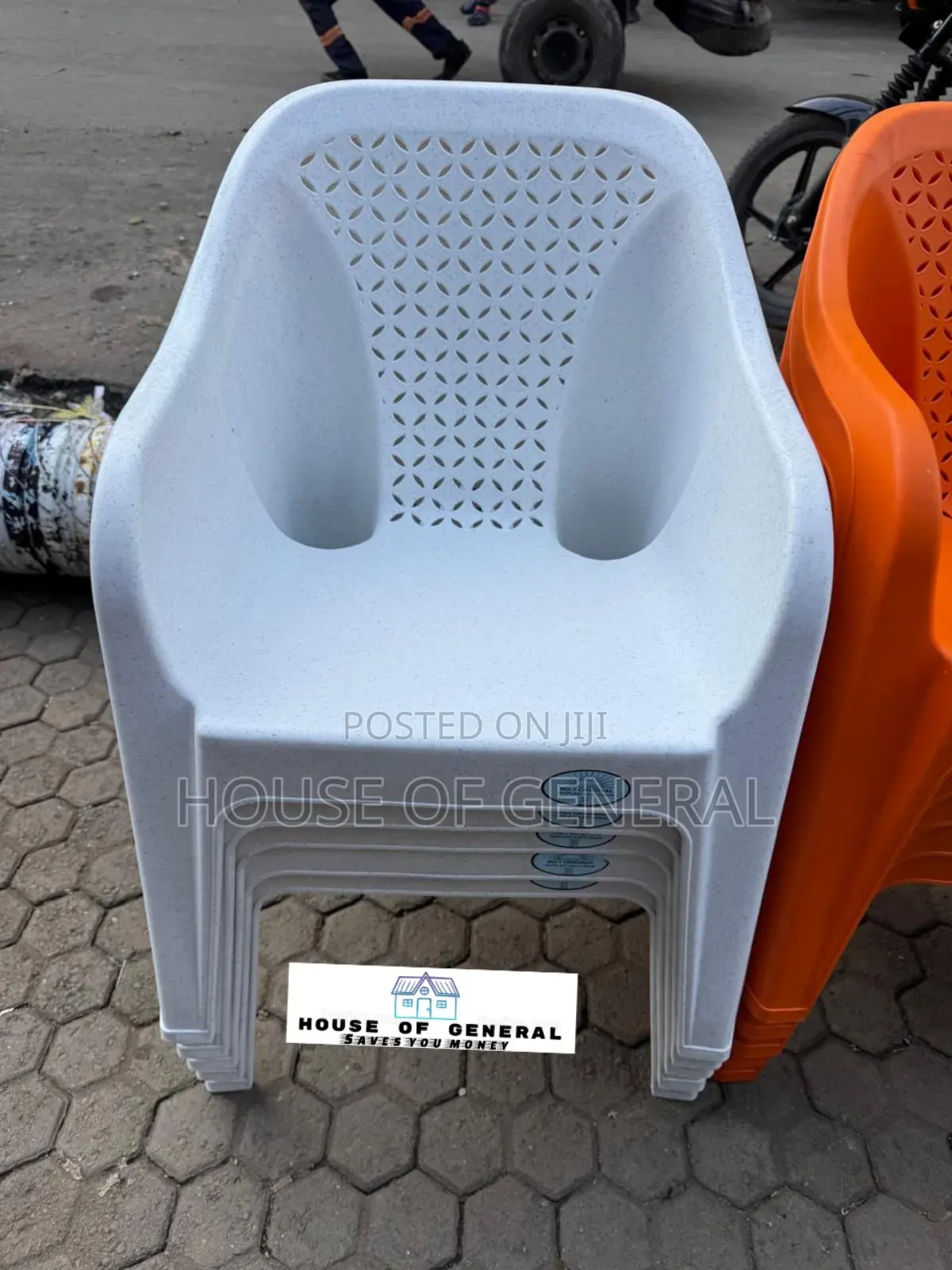Marble White Skyplast Plastic Chairs Durable Plastic Chair