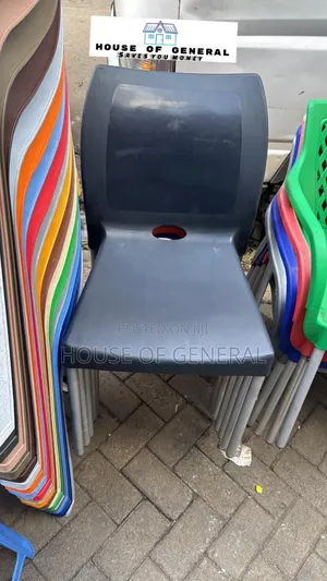 Plastic Chair With Metal Leg Strong Durable Plastic Chair