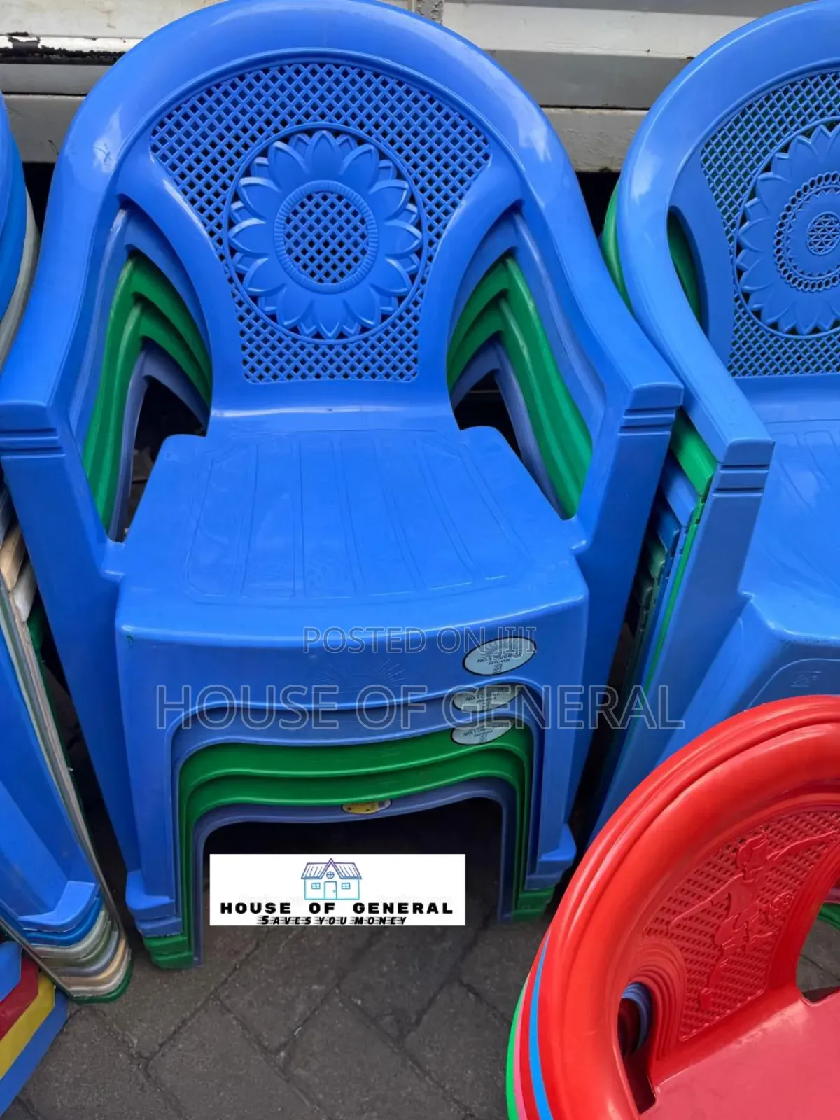 Armed Skyplast Plastic Chair Strong Durable Plastic Chair