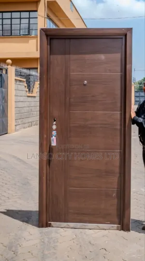Imported Mettalic Wood Look Steel Doors