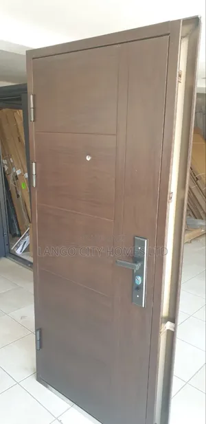 Imported Mettalic Wood Look Steel Doors