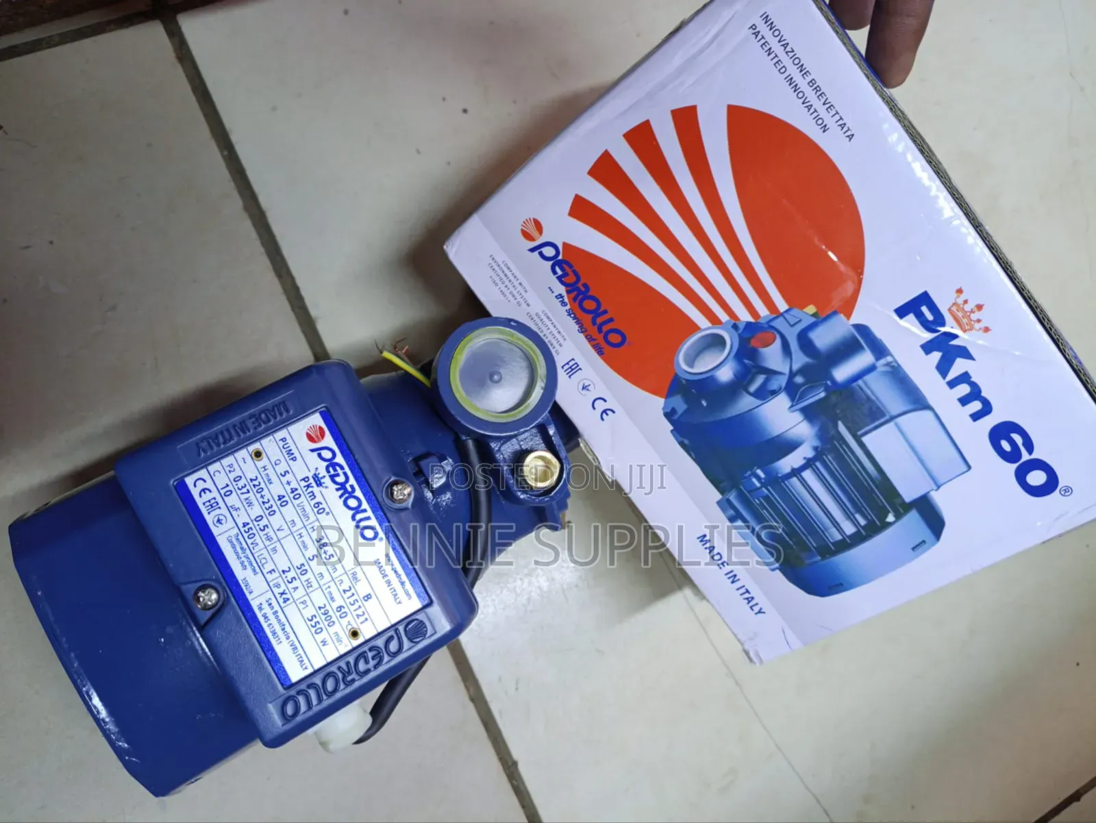 Booster Pedroll 0.5 Water Pump/ Electric Pedroll Water Pump