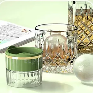 2 in 1 Ice Cube Maker With Tray and Ball Maker