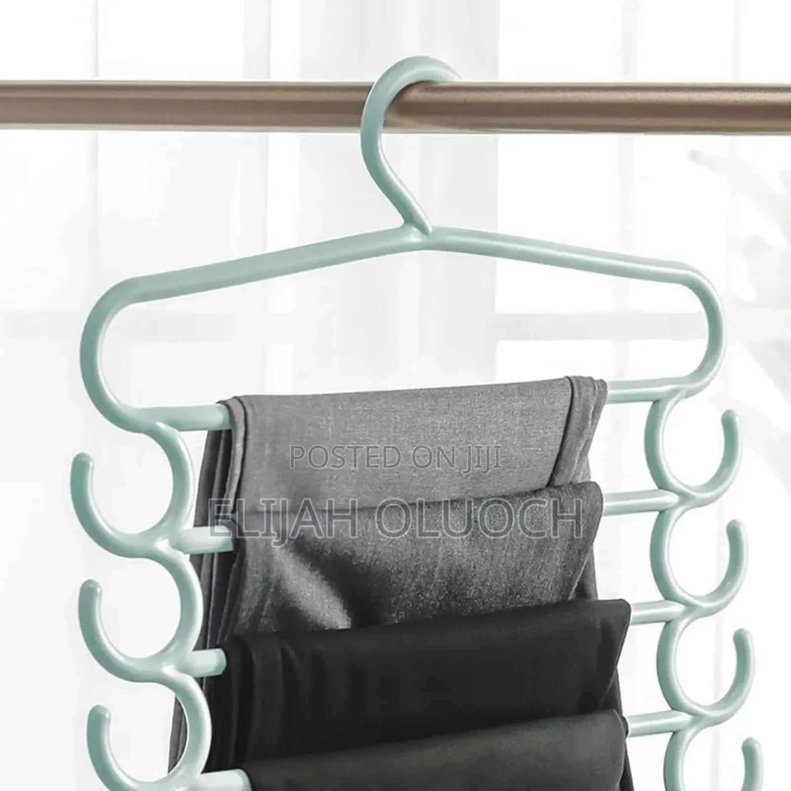 Multilayer Heavy Duty S-Hangers 5 Layers , Set of 2pcs
