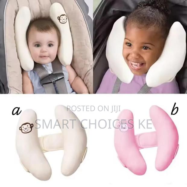 Banana Shaped Head Neck Support Protector Toddler Pillow