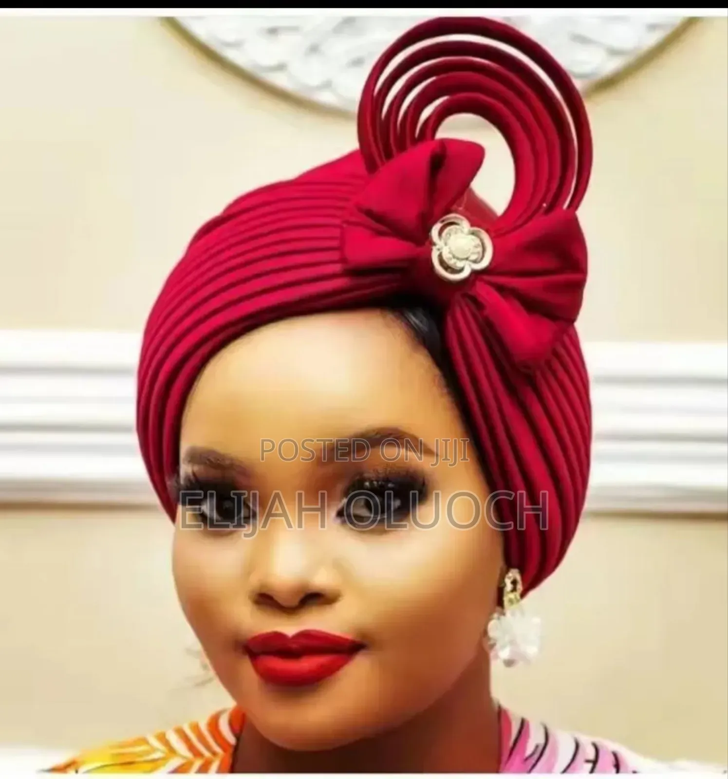 Executive Stretchy Head Wrap/Turban