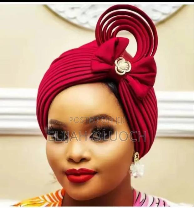 Executive Stretchy Head Wrap/Turban - thumbnail 2