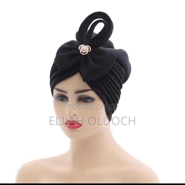 Executive Stretchy Head Wrap/Turban - main view