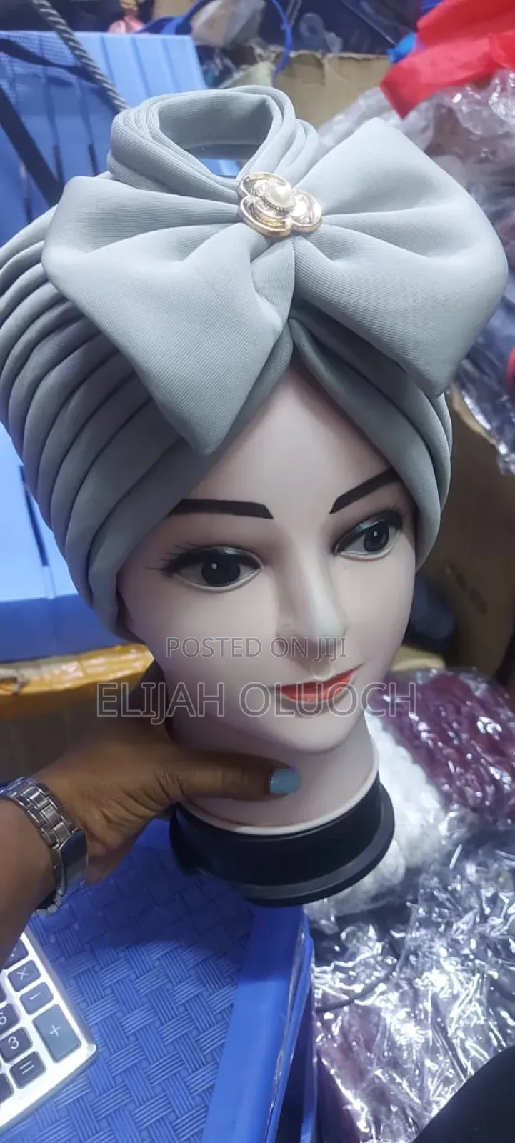 Executive Stretchy Head Wrap/Turban
