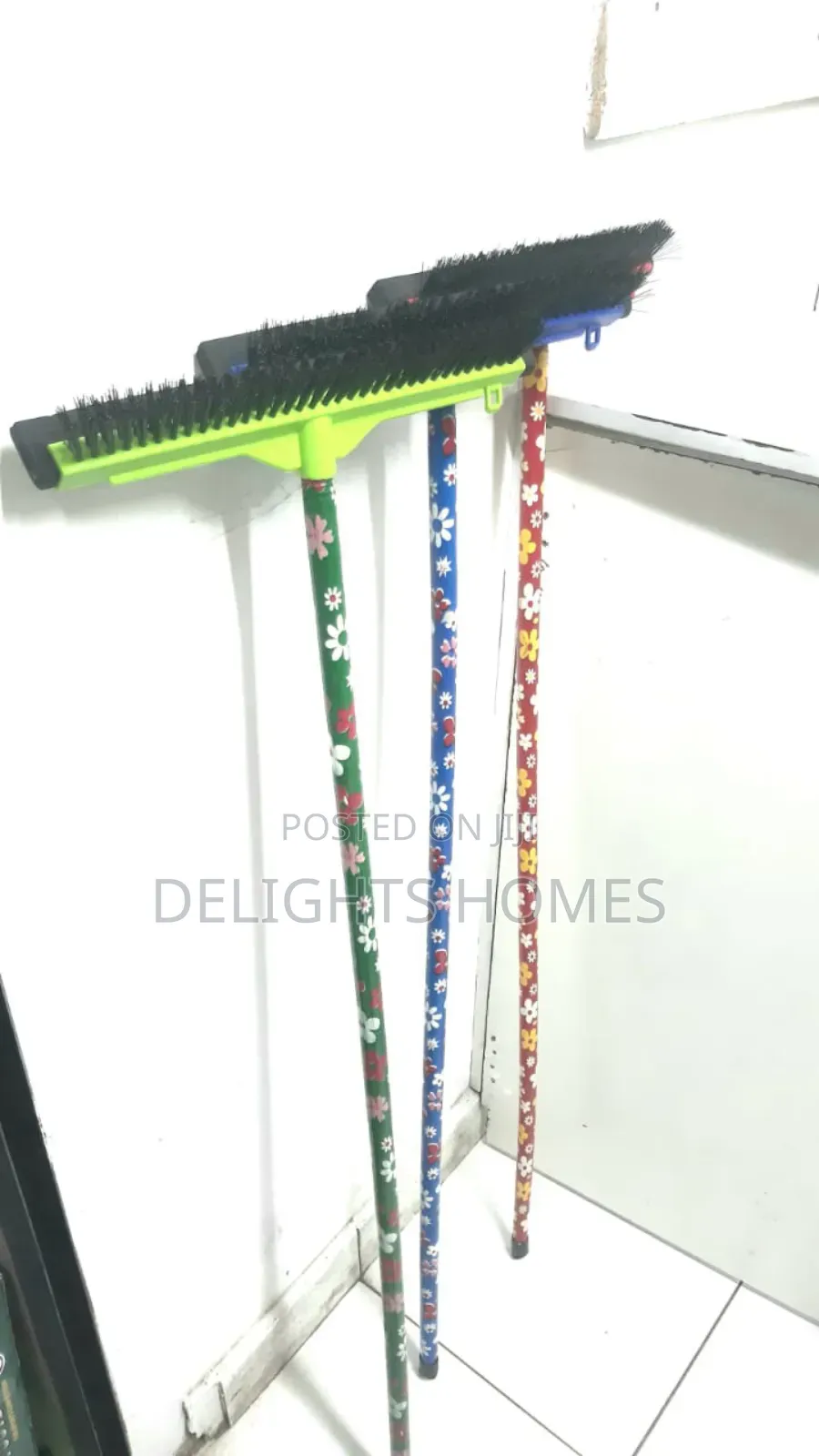 *2 in 1 Carpet Hair Removal Broom With Squeegee-Ha