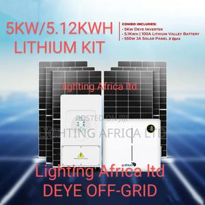 Deye 5kva Lithium Off-Grid Solar System - thumbnail 2