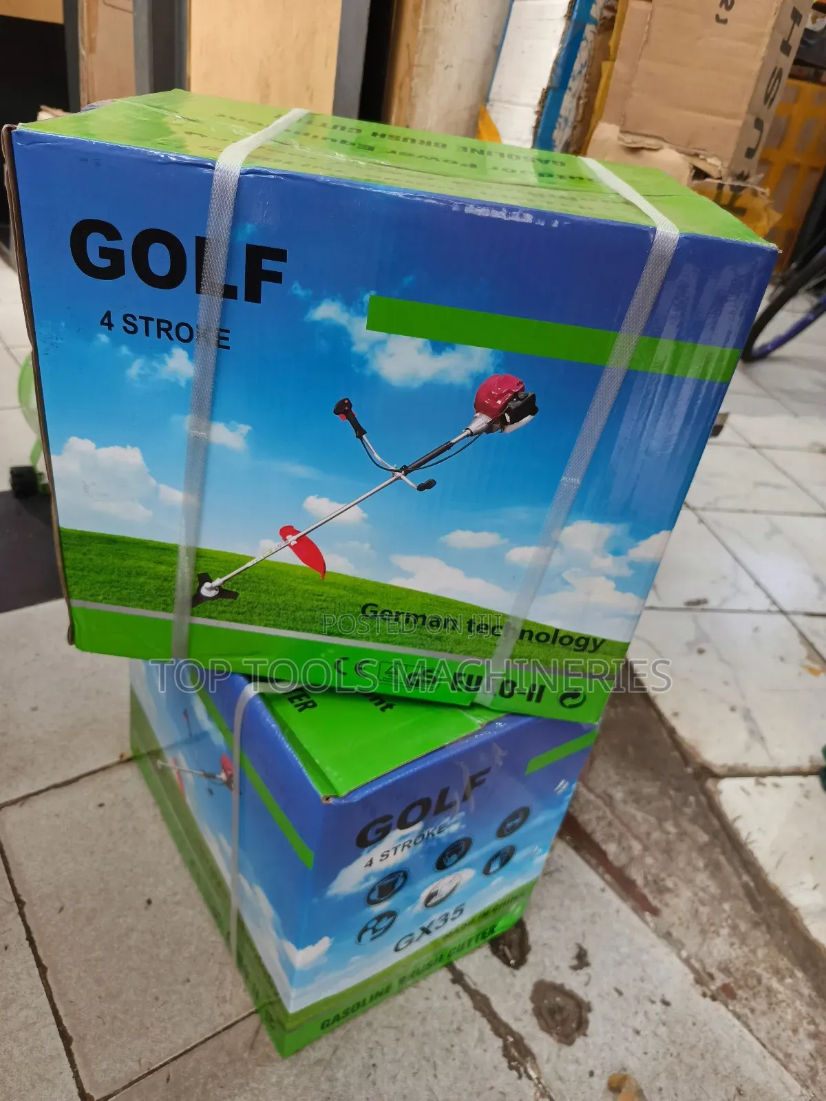 Golf Germany Brush Cutter 4 Stroke With 8 Blades