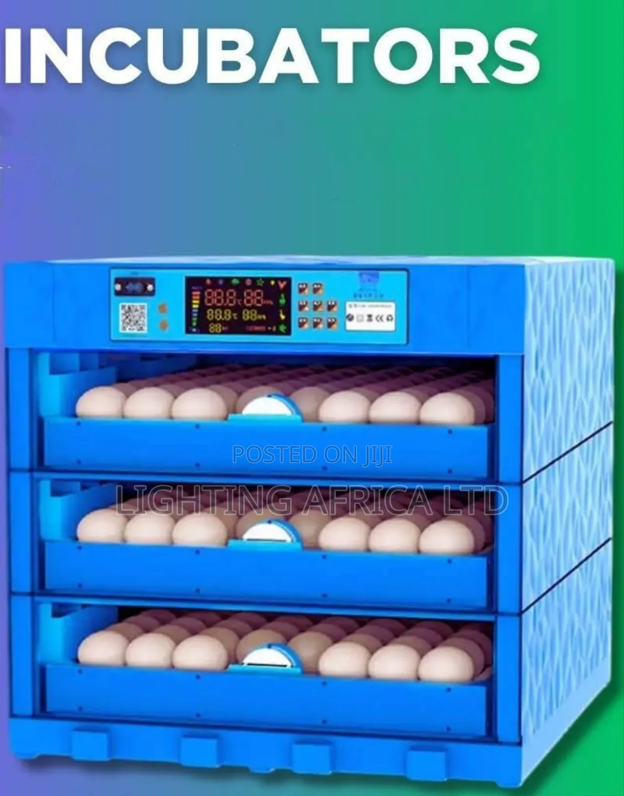 64 Eggs Domestic Incubator Ac/Dc