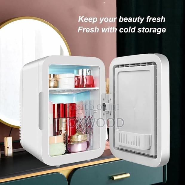 *4l Portable Beauty Car Fridge With Mirror and Duo Power