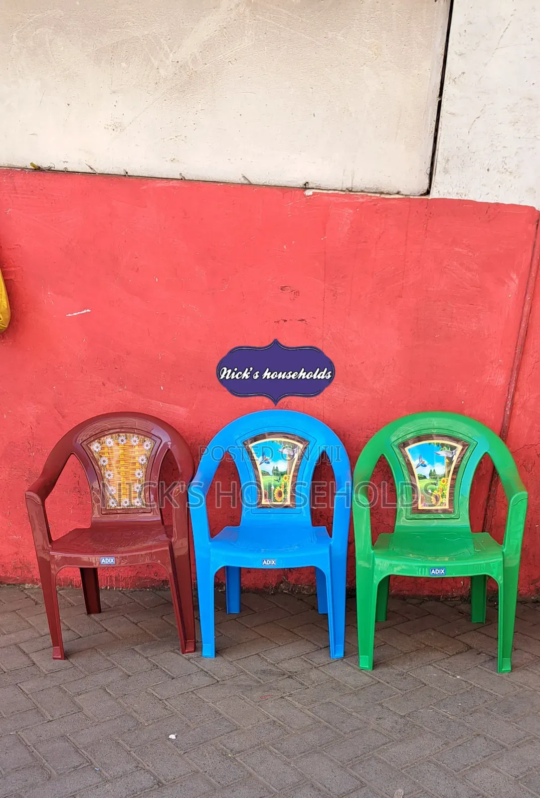 Assorted Colour Plastic Chair