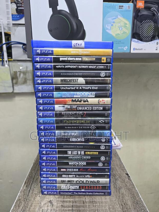 Ps4 Games Used - main view