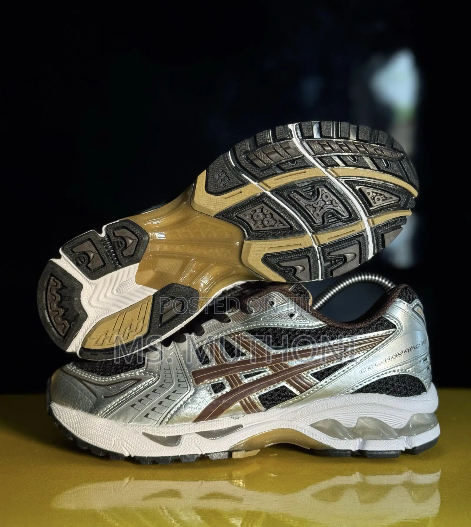 Authentic Quality Asics Gel- Kayano 14 “Black Coffee ”