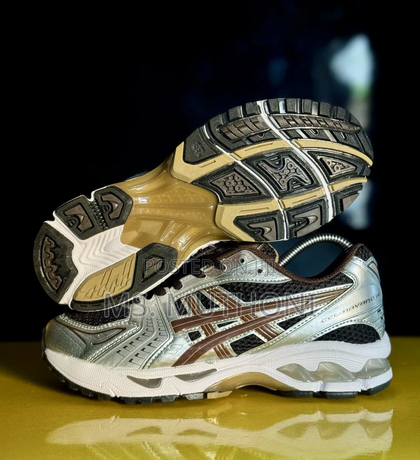 Authentic Quality Asics Gel- Kayano 14 “Black Coffee ”