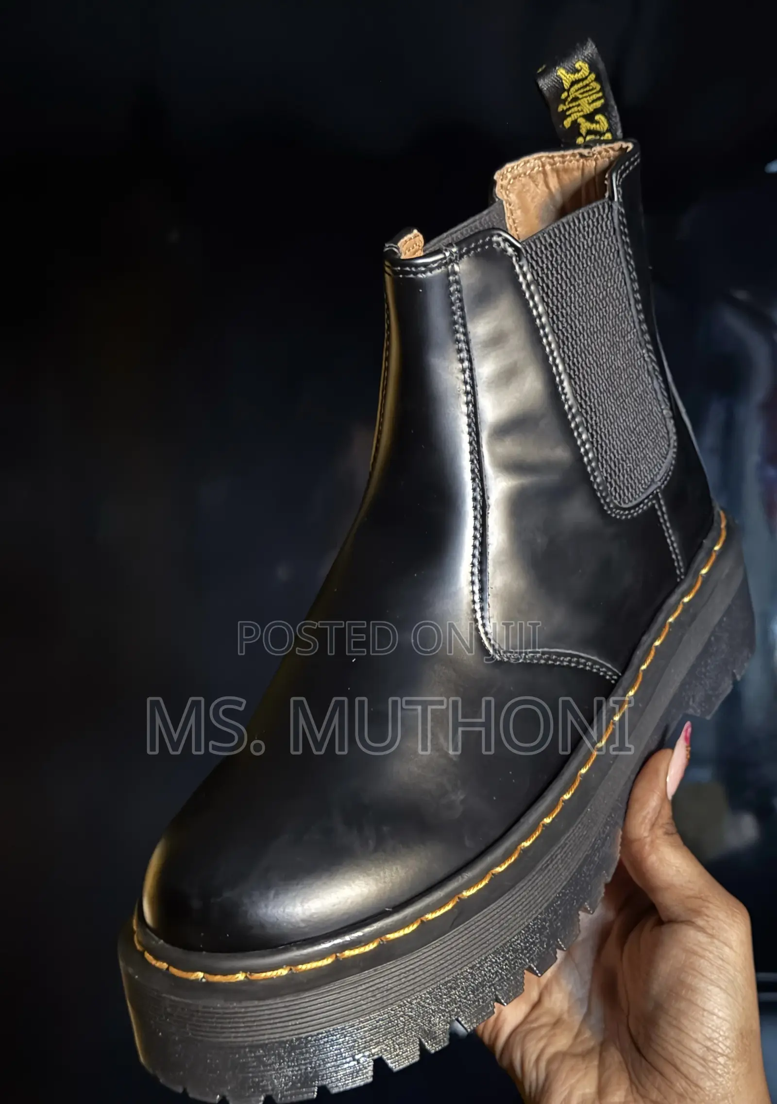 Premium Quality Dr. Martens 2976 “Quad Black