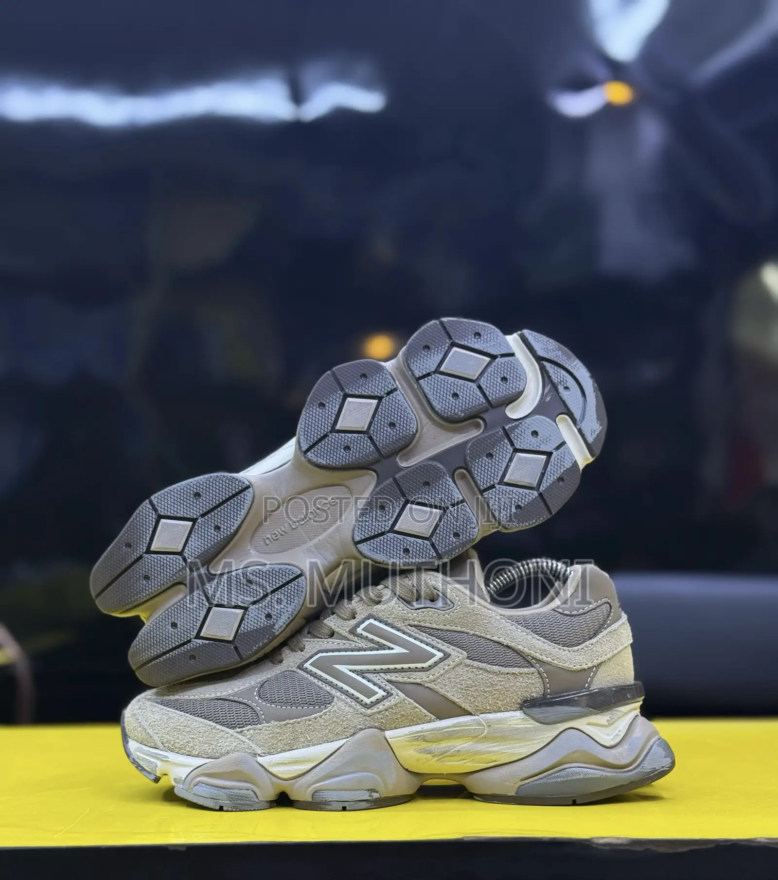 Unisex Authentic Quality New Balance 9060 “ Mushroom