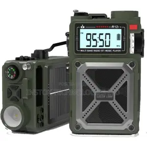 Green Lion Vintage Solar Pro Radio, Speaker, Power Bank