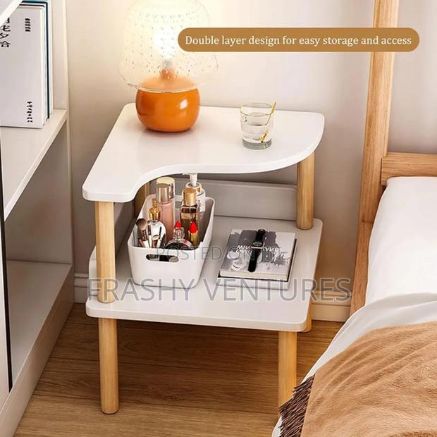 Wooden Bedside Table / Bedstand - main view