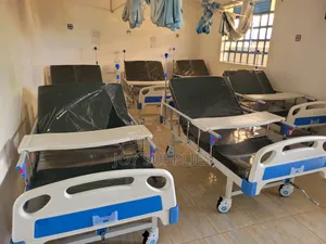 Single Crank Hospital Bed With Mattress