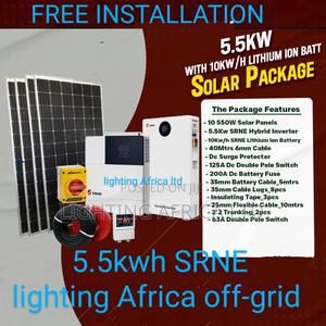 Srne 5.5kva Inverter + 10kwh Lithium - thumbnail 2