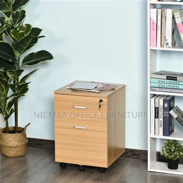 3-Drawer Movable Pedestal