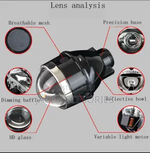 Toyota 3 Color Bi Led  Laser Fog Lights