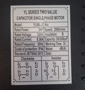2hp Single Phase Motor For Compressor