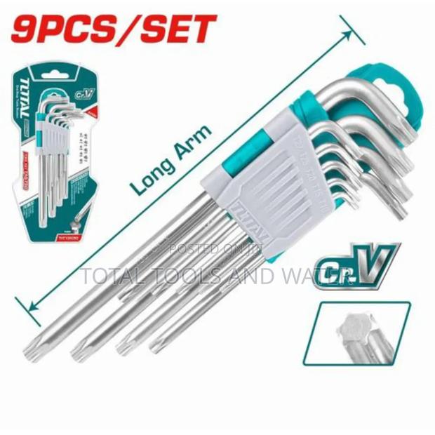 9 PCS Torx Key Total