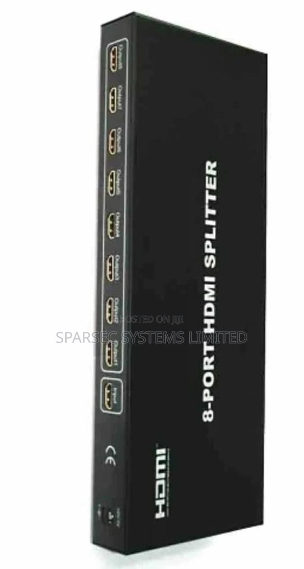 1×8 Hdmi Splitter 1 in 8 Out, 8 Port Powered Hdmi Splitter,