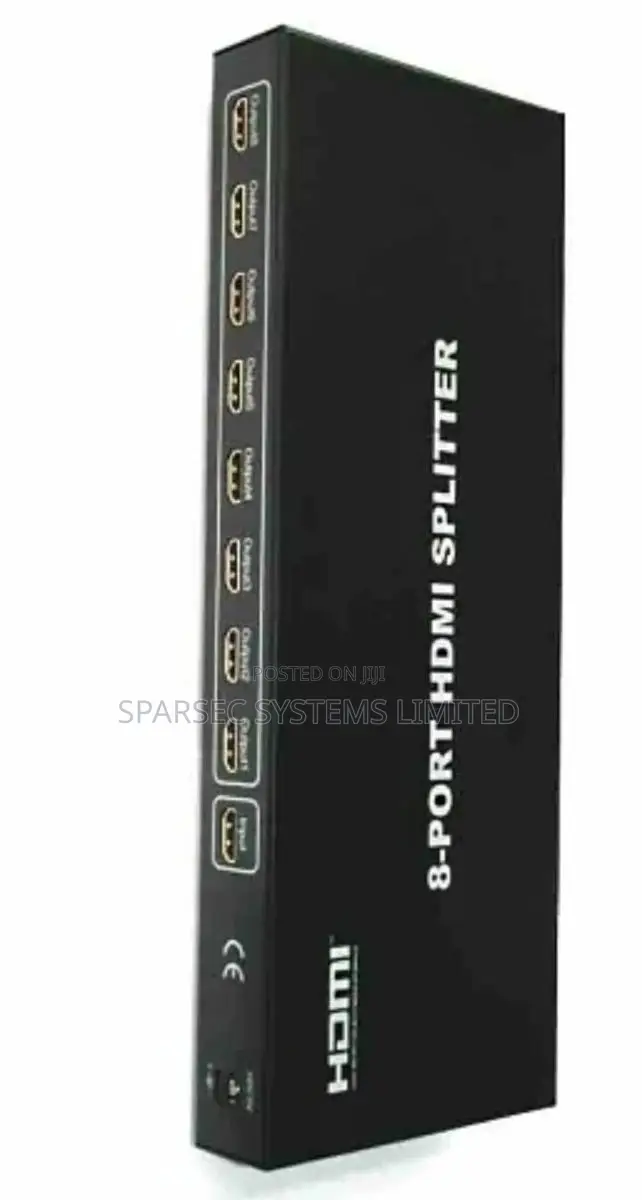 1×8 Hdmi Splitter 1 in 8 Out, 8 Port Powered Hdmi Splitter,