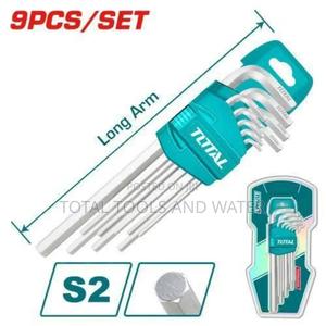 Long Arm Hex Key Set 9pcs - thumbnail 2